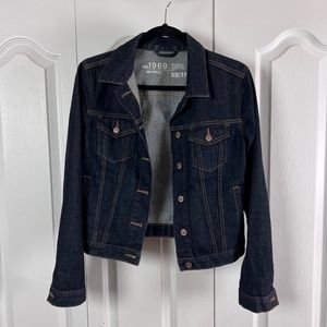 Gap Dark Denim Jean Jacket XS EUC